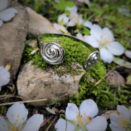 "Eternal Spiral" Ατσάλινη Χειροπέδα 