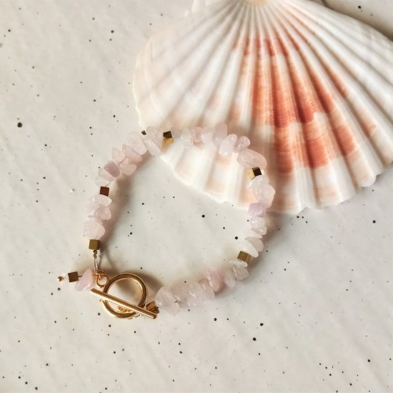 "Stone Bracelets" Χειροποίητα βραχιόλια με ημιπολύτιμες πέτρες 