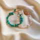 "Stone Bracelets" Χειροποίητα βραχιόλια με ημιπολύτιμες πέτρες 