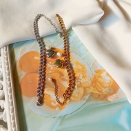"Heart Pearl" Βραχιόλι αλυσίδα με μαργαριτάρι και καρδιά   