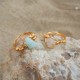 "Gems Collection" Χειροποίητα δαχτυλίδια με ημιπολύτιμους λίθους 