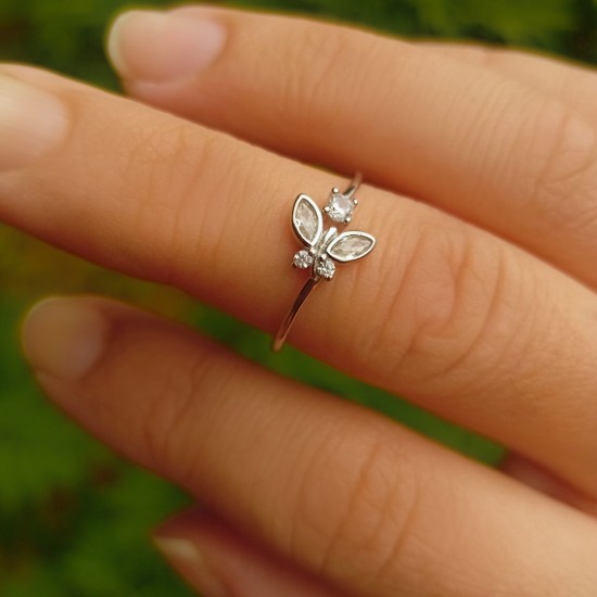 "Butterfly from heaven" Δαχτυλίδι Ασήμι S925
