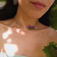 "Stones" Choker αλυσίδα 