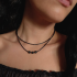 Hematite Κολιέ διπλό