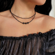 Hematite Κολιέ διπλό