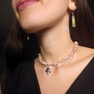 "Mushroom" Χειροποίητο Choker 