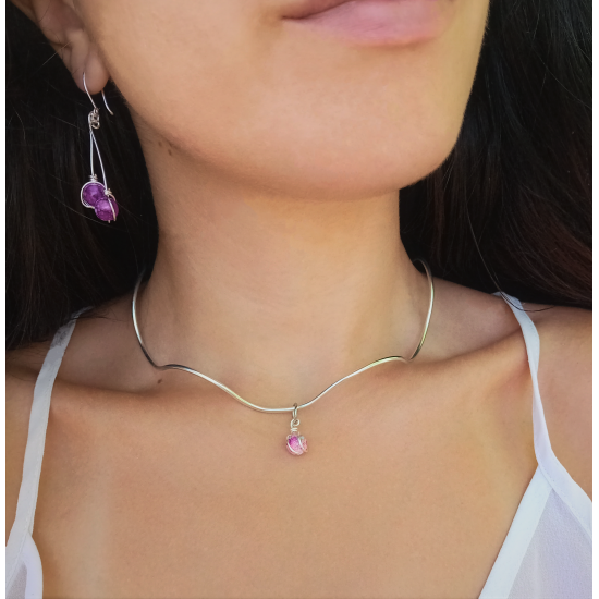 Κολιέ Choker με σύρμα 