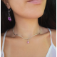 Κολιέ Choker με σύρμα 