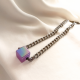 Κολιέ Purple Choker Chain