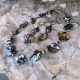 "Abyss Necklace" Xειροποίητο Κολιέ με Κοχύλι Φίλντισι 