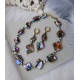 "Abyss Necklace" Xειροποίητο Κολιέ με Κοχύλι Φίλντισι 