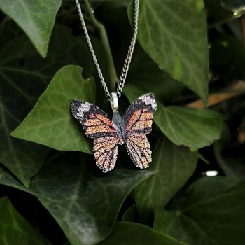 "Willow Butterfly" Κολιέ πεταλούδα
