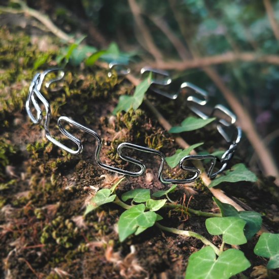 "Stonewave" Ατσάλινο Choker 