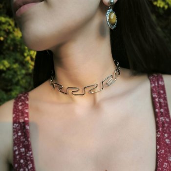 "Stonewave" Ατσάλινο Choker 