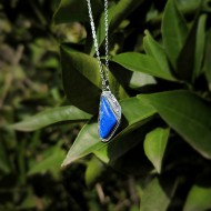 "Moonlit Lapis" - Κολιέ με Lapis Lazuli 