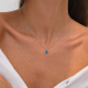 "Color Glow Necklace" - Ατσάλινο κολιέ  