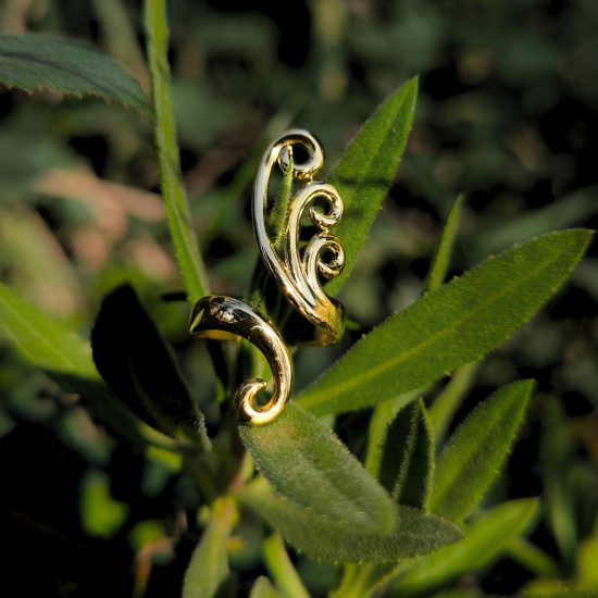"Wind’s Dance Ring" Ατσάλινο δαχτυλίδι  