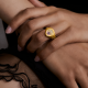 "Fatima's Hand" Ατσάλινο δαχτυλίδι  