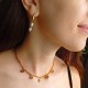 "Gold Aurelia Pearl" Σκουλαρίκια με μαργαριτάρια καλλιέργειας 