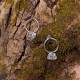 "Moon Stone" Χειροποίητα σκουλαρίκια με Φεγγαρόπετρα
